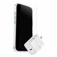 thumbnail image 1 of OtterBox Protection+Power Kit (Symmetry Clear MagSafe w/Glass + Wall Charger 30W White) Clear for iPhone 17 Pro, 1 of 4