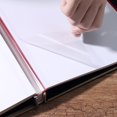 thumbnail image 4 of Yingyy 16 Inch Linen DIY Photo Album Photos Books 20 Pages Simple Style Sticky Film Handcraft Pictures Memory Book for Travel Gray/Black page, 4 of 8