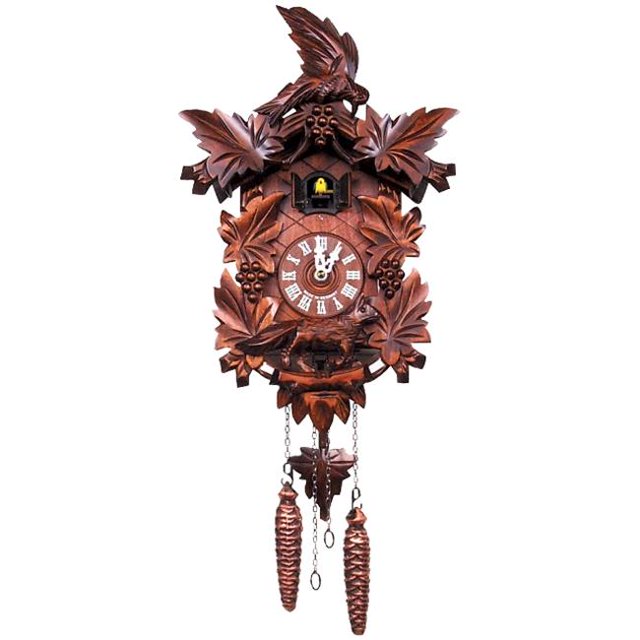 Alexander Taron Engstler Horloge Coucou à Piles - Format Double
