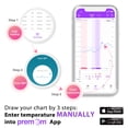 thumbnail image 3 of Easy@Home Basal Body Thermometer for Ovulation Prediction Premom App EBT-018 (Pink), 3 of 6