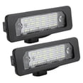 thumbnail image 2 of Lampe d'Immatriculation à DEL, 2 Pcs Lampe d'Immatriculation à DEL pour Voiture Lumière de Plaque d'Immatriculation Utilisation Pratique, 2 of 7