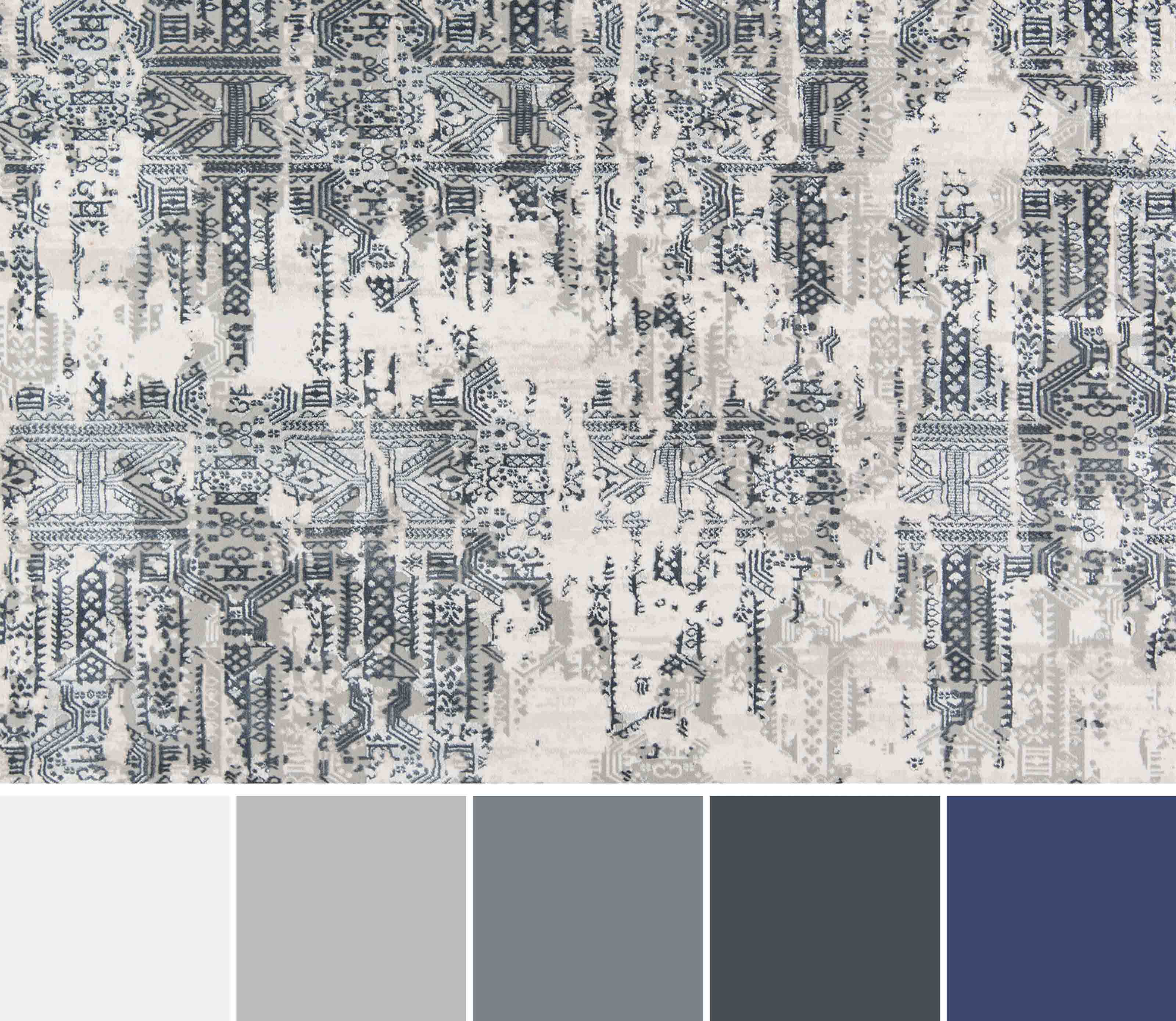 ECARPET Claudia Tapis de Couloir pour Salon, Chambre, Salle A Manger, Entrée, Couloir et Plus Encore.