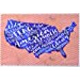 thumbnail image 3 of Typog « Pledge of Allegiance » avec Plaque Murale à Chevrons, 3 of 6