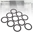 thumbnail image 3 of Mounting 30PCS Speaker Spacers Shockproof Car Stereo Subwoofer Speaker Mounting Rings High Density EVA Foam Speaker Repair Kit, 3 of 7