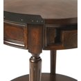 thumbnail image 5 of Butler Specialty Table d'Appoint Ronde Transitionnelle en Cerisier de Plantation, 5 of 5