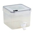 thumbnail image 2 of Large Capacity Plastic Water Dispenser Beverage Dispenser with Faucet | Ice Lemon Juice Container with Lid | Fruit Teapot Drink Bucket for Home Kitchen Refrigerator Outdoor Parties, 2 of 8