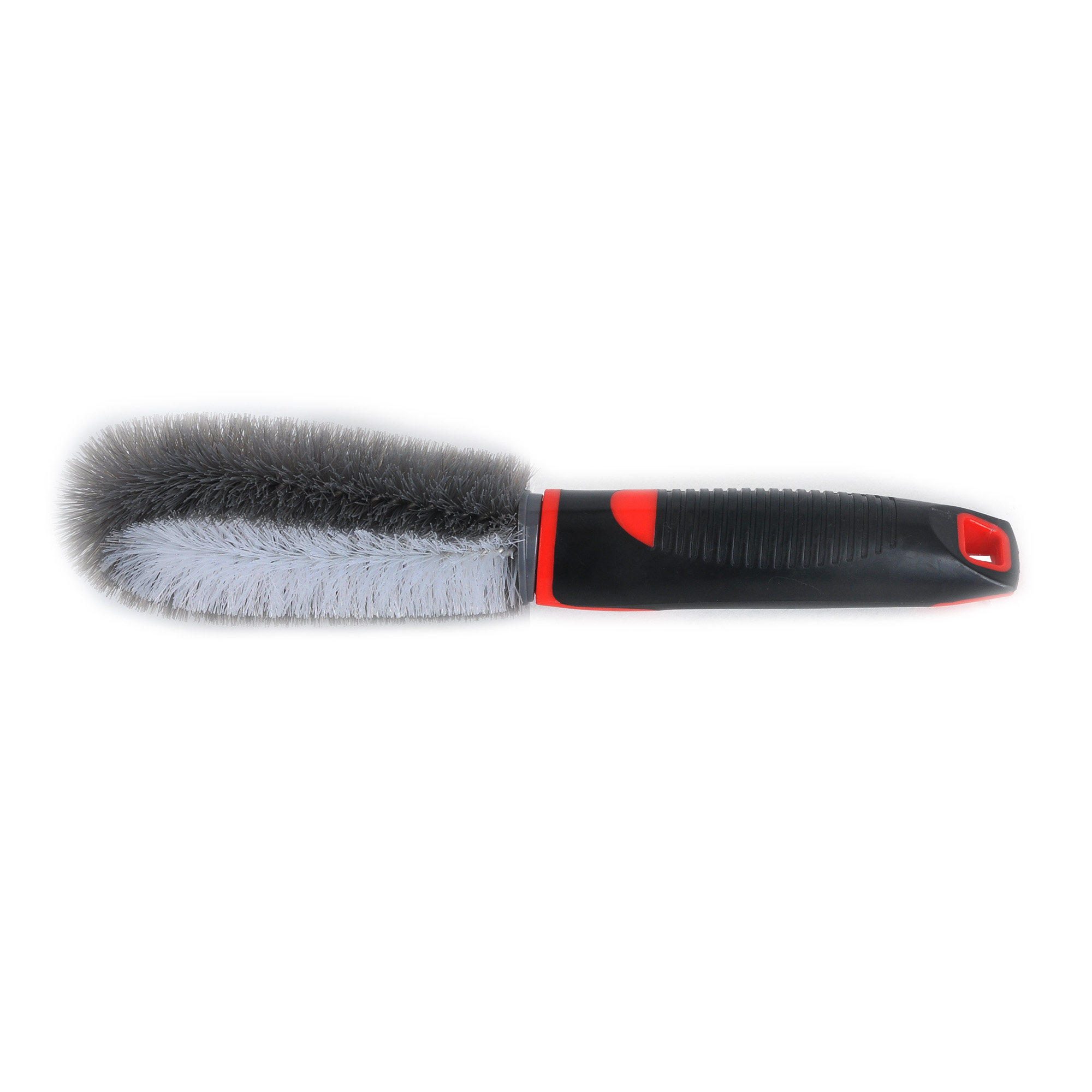 Prestige Series Brosse de nettoyage à double boucle pour roues et pneus d'automobile