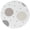Blanc et cappuccino, variante sur Tapis emboîtables Mainstays Kids en mousse rue