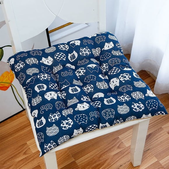 Chmadoxn Coussin de Meubles de Bureau à Domicile Coussinet pour Fesses Bureau à Long Terme Dortoir Coussin Épaissi pour Chaise de Salle à Manger Coussin de Siège Étudiant de Collège Salle de Classe Coussinet pour Fesses Coussin Peluche