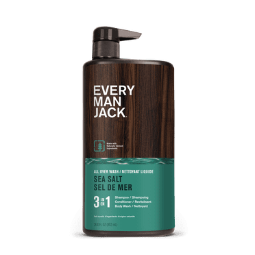 Every Man Jack 852ML 3 En 1 Nettoyant Liquide Sel De Mer