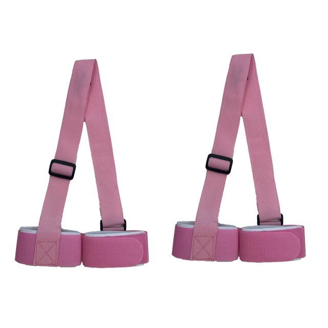 Wweixi 2pcs EVA Wide Application Ski Carrier Strap For Convenient Skiing Experience Elastic And Durable Purple