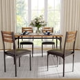 thumbnail image 2 of Dining Table for 4, Small Table and Chairs Set of 4, Dinette Set for4, 5 Piece Kitchen & Dining Room Sets for Small Space, 2 of 7
