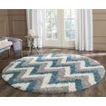 thumbnail image 2 of Safavieh Safavieh Kids Shag Ivory Shag Rug - Round 6'7", 2 of 2