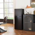 thumbnail image 2 of HOMCOM Mini Fridge with Freezer 4.6 Cu.Ft 2 Door Small Refrigerator Black, 2 of 10