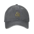 thumbnail image 1 of ZICANCN Adjustable Baseball Cap Women, Character & Patterns Hats for Men Adult Washed Cotton Denim Baseball Caps Fashion, Deep Heather, 1 of 6