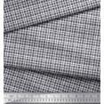 thumbnail image 2 of Soimoi Japan Crepe Satin Fabric Check Block Print Sewing Fabric Yard 42 Inch Wide, 2 of 2