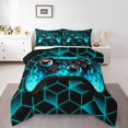 thumbnail image 1 of Boys Gamer Bedding Twin Comforter Set,Down Comforter,Reversible 2 Pieces, 1 of 6