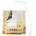 thumbnail image 3 of White  Net Stand, Adjustable Clip-On  Net Holder, Hammocks Bedroom for Crib Bed, 3 of 7