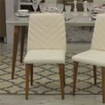 thumbnail image 2 of Manhattan Comfort Utopie Chaise Dinatoire Rembourrée Beige, 2 of 6