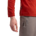 thumbnail image 4 of Trespass Mens 1/2 Zip Microfleece Blackford Salsa in Size - S, 4 of 6