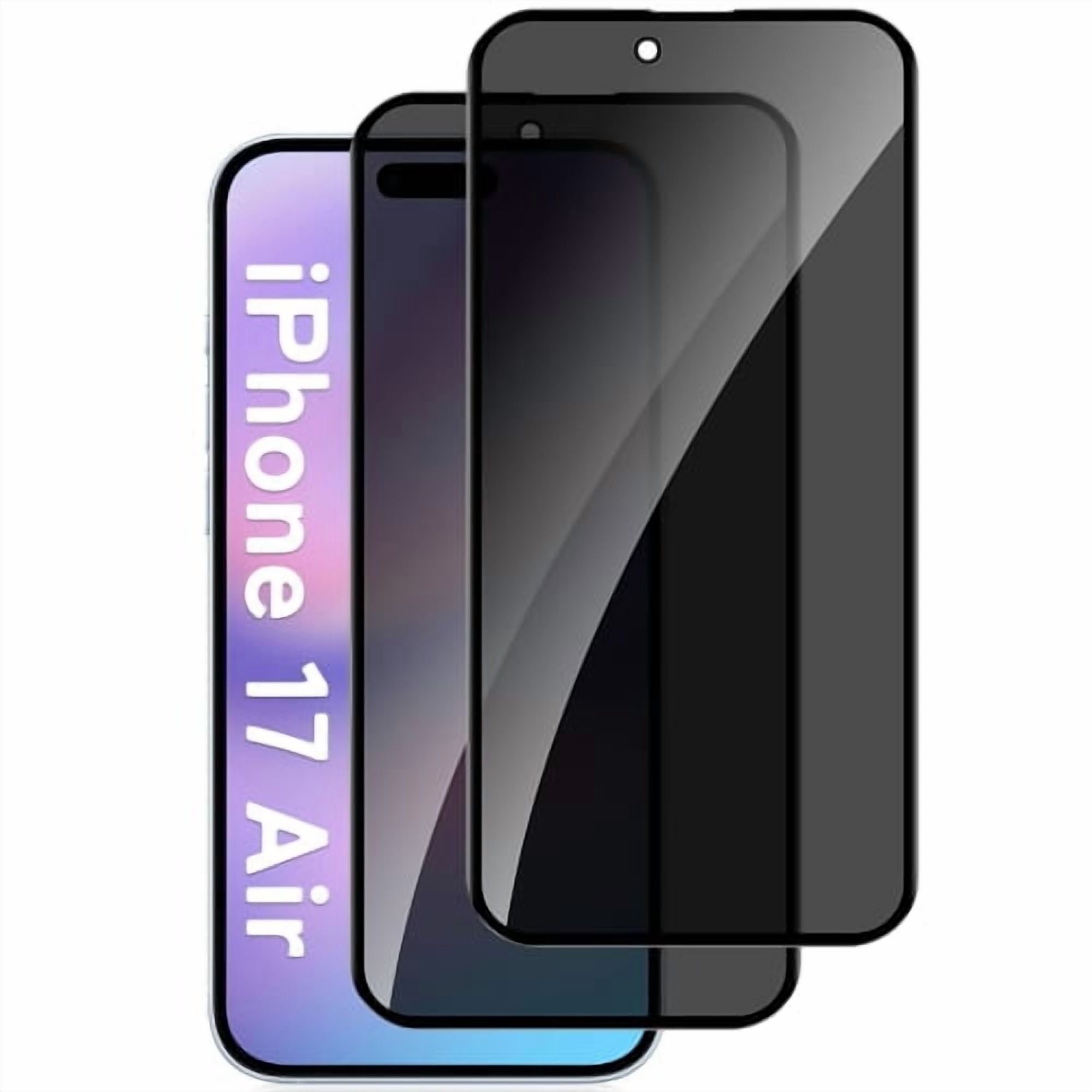 For iPhone 17 Pro Screen Protector Supershield Anti-Reflective Privacy Tempered Glass Protector - 2 Pack