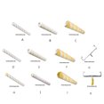 thumbnail image 1 of 20/22 Inch Paint Roller Wall Short Middle Long Plush Painting Handle Tool Support Microfiber Sleeve Drawing Supplies Ceiling Type 2, 1 of 8