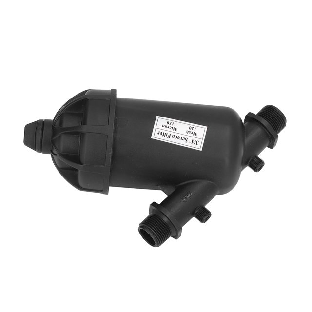 Accessoires de Serre, Filtre d'Irrigation à Filtre à Filetage Mâle de G3/4 Pouce Haute Capacité