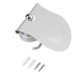 thumbnail image 3 of Bathroom Toilet Paper Holder, Single-post Design Toilet Paper Holder Cover Easy To Install Toilet Paper Roll Holder, For Kitchen Dining Room, 3 of 8