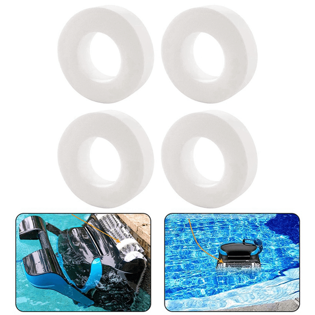 8 Pcs Anneau d'Escalade pour Dauphin 6101611-R4, M200 M400 M500 Couverture de Roue de Robot de Piscine Remplacer