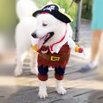 thumbnail image 1 of FONDOTIN Pet Pirate Suit Assorted Color Dog Clothes Costume Comfortable and Easy to Wear, 1 of 8