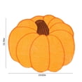 thumbnail image 3 of Yhmxh Bathroom Rugs Orange Pumpkin Bath Mat For Bathroom, Cute Pumpkin Orange Bathroom Rug Non Slip Shaped Bathtub Rug Bathroom Tub Shower Rugs Washable Living Room Rug Bath Mat, 3 of 7