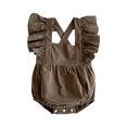 thumbnail image 1 of MeetoTime Baby Clothes Spring Summer Jumpsuits Flying Sleeve Newborn Infant Rompers Short Crawling Clothes, 1 of 6