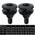 thumbnail image 4 of BTOER 2Pcs Thru Hull Fitting Marine Through Hull Connector Fitting for Boats Black, 4 of 5