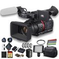 thumbnail image 1 of Panasonic Caméra 4K avec Étui Rembourré, Carte Mémoire 128 Go - Ensemble Avancé, 1 of 6