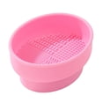 thumbnail image 1 of EGNMCR Scrubbers for Cleaning Makeup Brush Cleaning Bowl Beauty Cleaning Cup Beauty Brush Bowl Storage Box Powder Puff Drying Rack Makeup brush cleaning bowl, 1 of 8
