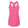 thumbnail image 1 of Bella Canvas 6008 Women`s Jersey Racerback Tank, 2XL, Charity Pink, 1 of 1