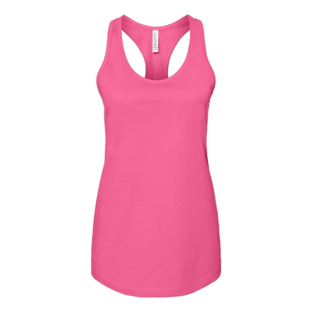 Bella Canvas 6008 Women`s Jersey Racerback Tank, 2XL, Charity Pink
