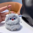 thumbnail image 2 of Yhmxh Lovely Plush Keychain-Cute Stuff Pendant Stuffed Animals Little Owl Keyring Keychain Gift for Handbag,Purse,Backpack,Car Keys, 2 of 7