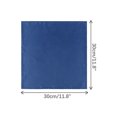 thumbnail image 2 of INSPIRE CHIC Men's Pocket Squares Solid Color Handkerchiefs Navy Blue One Size, 2 of 4