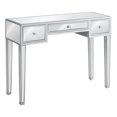 thumbnail image 1 of Monarch Specialties Accent Table, Console, Entryway, Narrow, Sofa, Storage Drawer, Living Room, Bedroom, Mirror, Grey, Clear, Transitional, 1 of 4