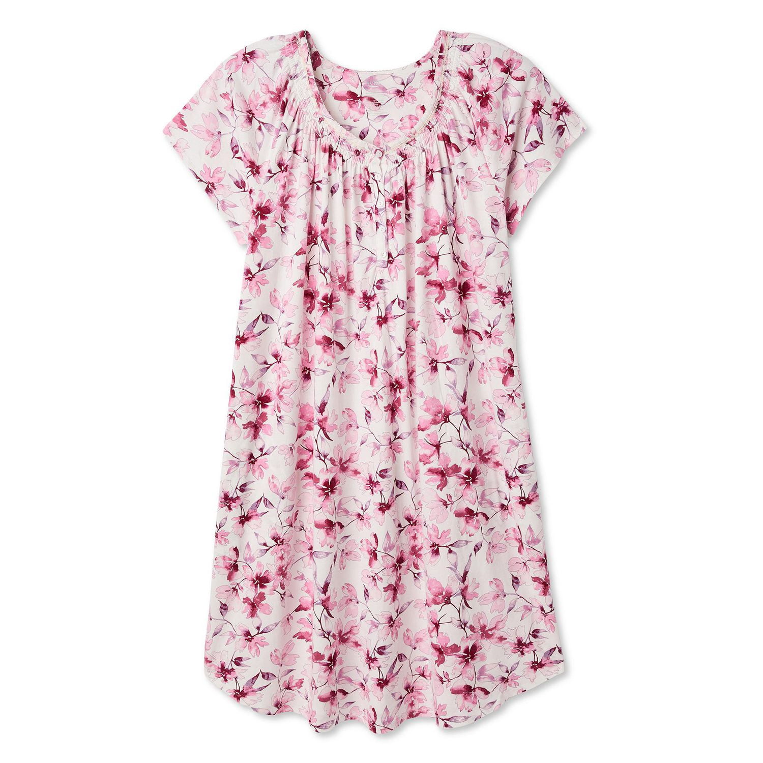 Chemise de nuit à manches évasées Iyla Plus pour femmes