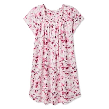 Chemise de nuit à manches évasées Iyla Plus pour femmes