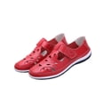 thumbnail image 2 of LSLJS Pantoufles Légères et Confortables pour Femmes, Unies, Chaussures Décontractées Ajourées Platform, Chaussures à Talons Bas, 2 of 4