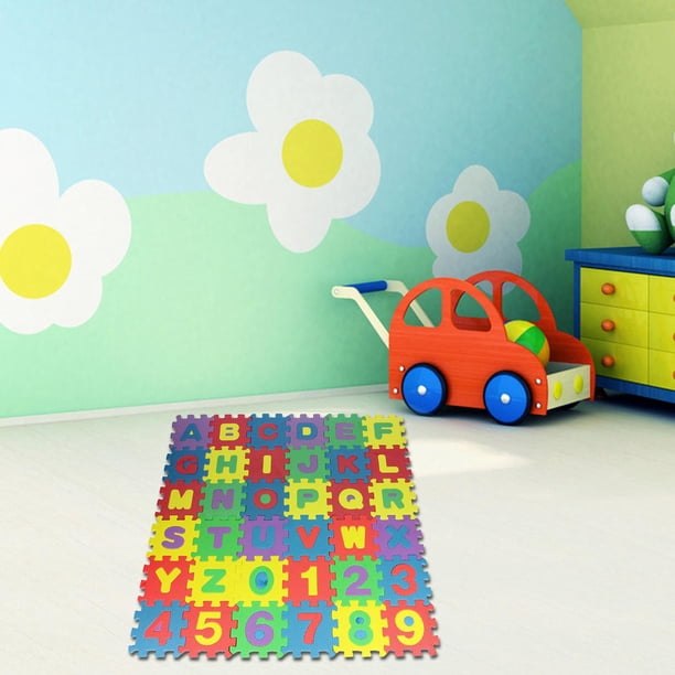TISHITA 36 Pieces Foam Mat Soft Educational Toy Thickened