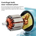 thumbnail image 3 of Air Assist Pump 60W 80L Per Min Airflow Low Noise Cutting   Edge Clean Cuts For  Engraving Machines, 3 of 8