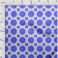 thumbnail image 3 of oneOone Velvet Blue Fabric Fruits Lemon Slice Craft Projects Decor Fabric Printed By The Yard 58 Inch Wide, 3 of 4
