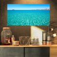 thumbnail image 1 of Blue Benidorm Levante Beach - Impression sur Toile Paysage Marin, 1 of 3