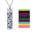 thumbnail image 1 of 2025 New Aromatherapy Jewelry Necklaces Essential Oil Diffuser Necklace Stainless Necklace Perfume Steel Locket Open Scent J9B8, 1 of 6