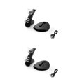 thumbnail image 1 of Transemion Dual Controller Dock Charging Station Stand For 4 black 150x110x125mm 2Set, 1 of 6