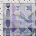 thumbnail image 3 of oneOone Cotton Poplin Twill Light Blue Fabric Check Sewing Craft Projects Fabric Prints By Yard 56 Inch Wide, 3 of 4